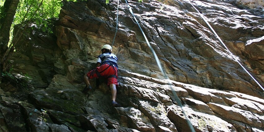Rock Climbing Yeti Trail Adventure
